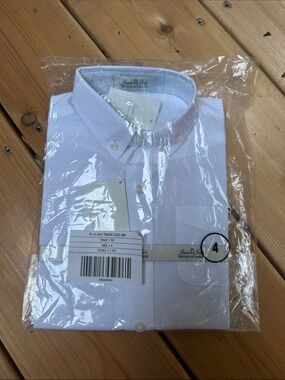 Janie and Jack White Men's Dress Shirt - Button-Up